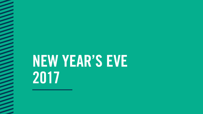 New Years Eve 2017